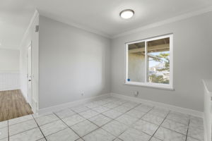 Tile Flooring & Natural Lighting in Dining Room!!