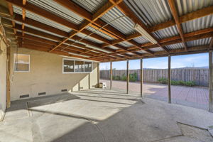 Ample Outdoor Space with Covered Awning for Entertaining!!