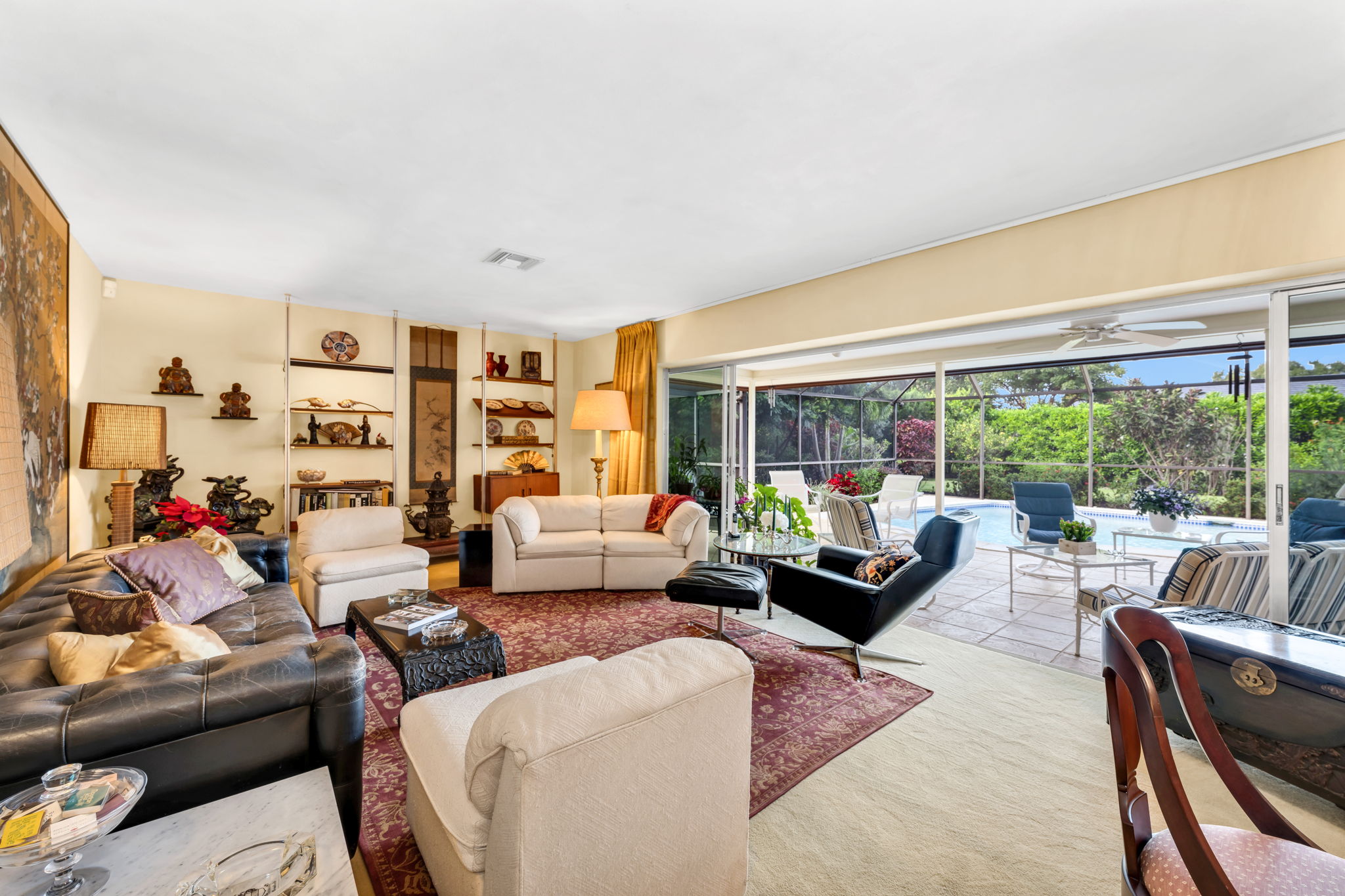 Living - Lanai Doors Open