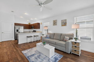 Living Room and Kitchen