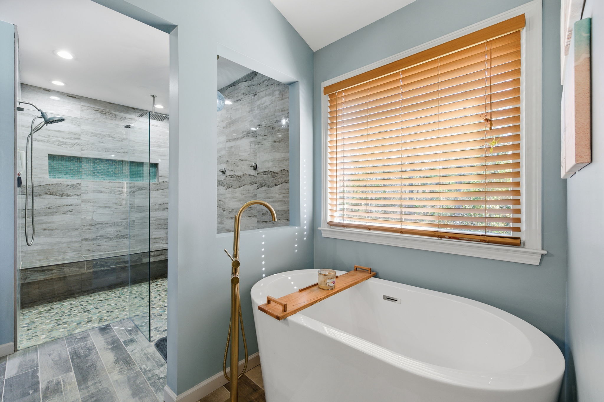 Primary Bathroom with Custom Shower