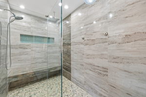 Primary Bathroom with Custom Shower