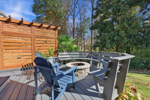 Outdoor Living Area with Fire Pit