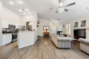 Kitchen and Living Room