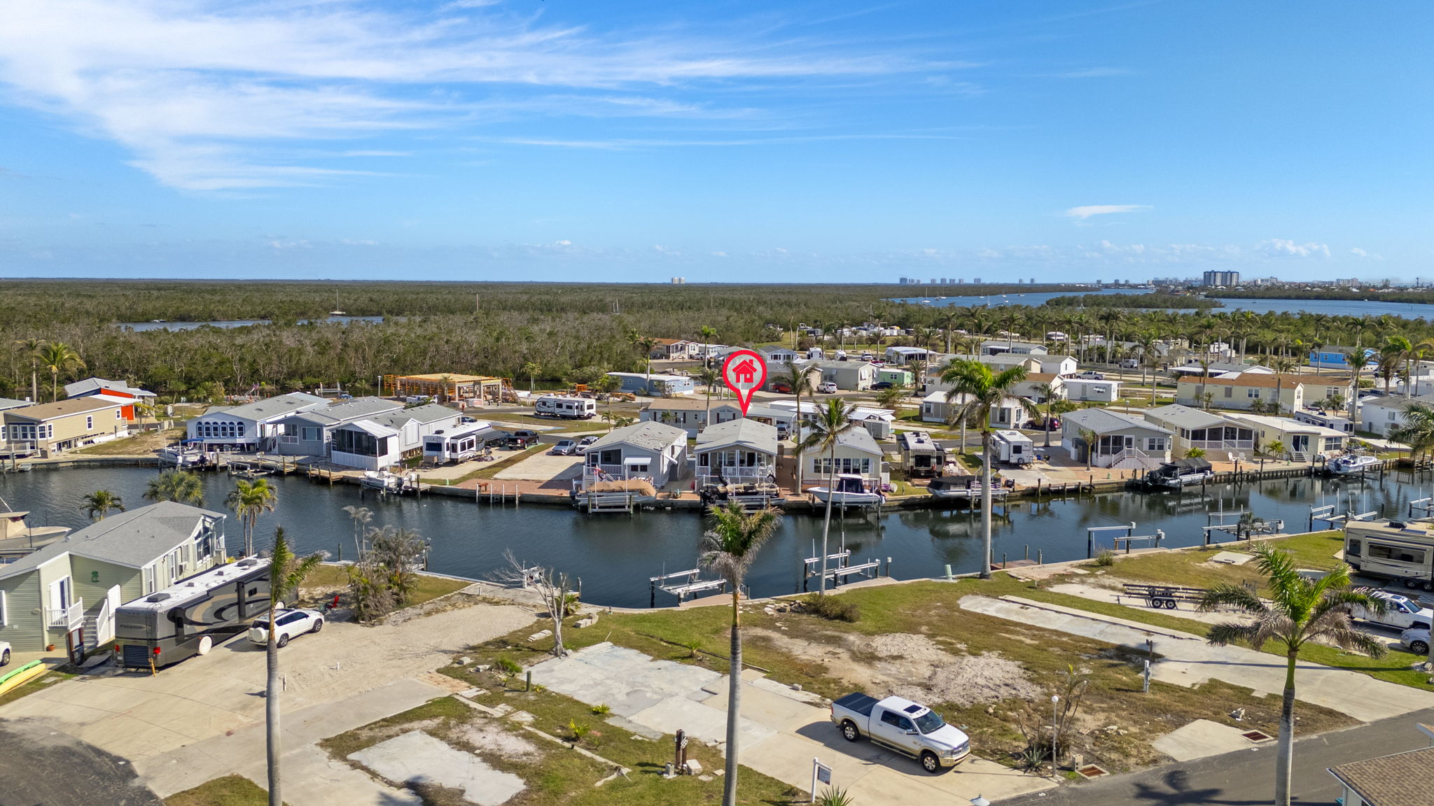 Aerial Front Exterior 1 - marker