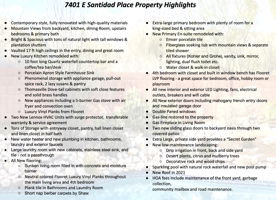 Property Highlights and Updates