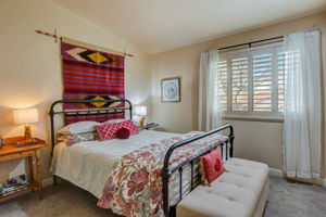 Guest Bedroom 2 with new berber carpet