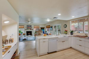 Luxury Kitchen with deluxe soft close cabinets and new appliances