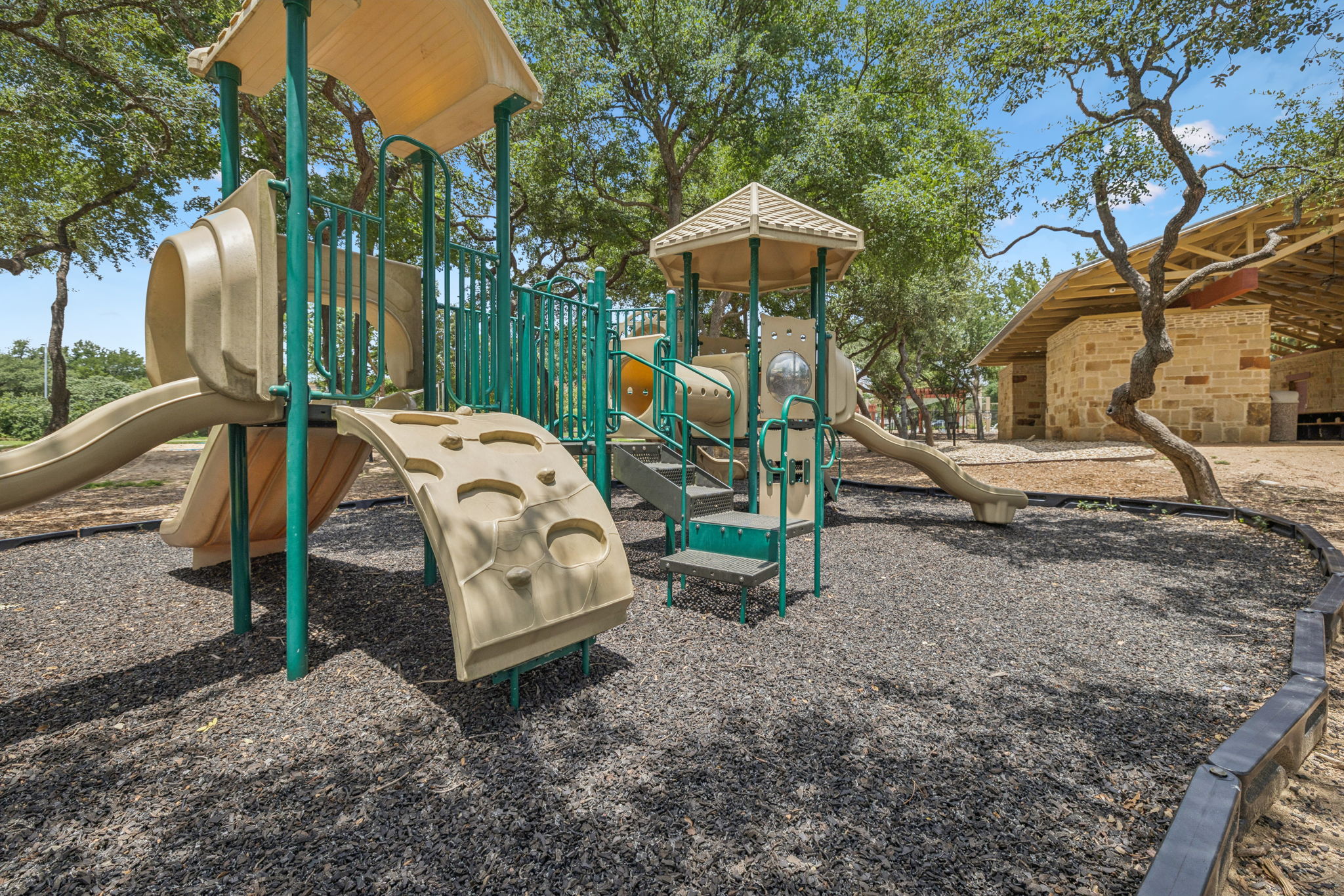 Meridian neighborhood play area.