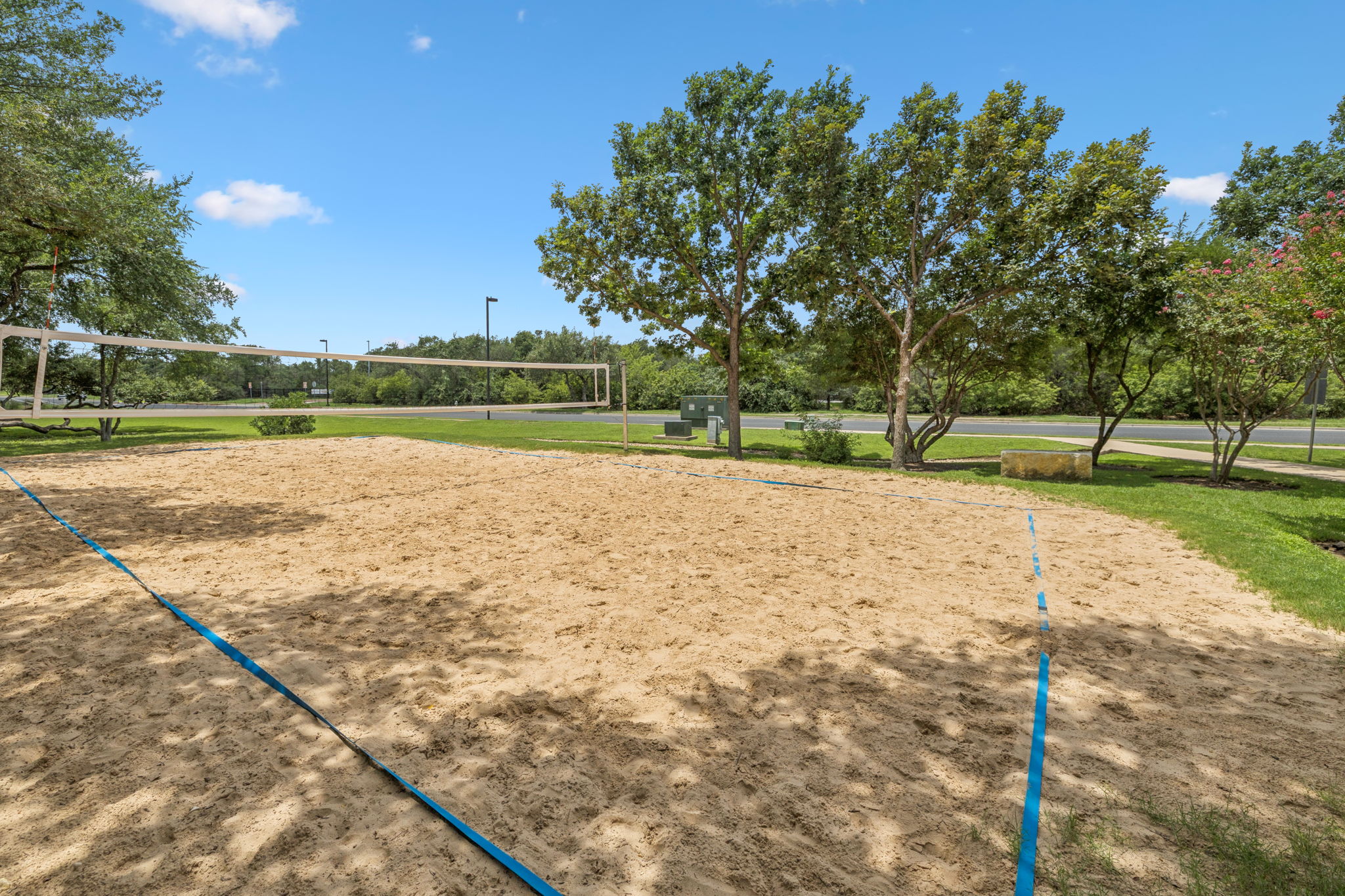 Meridian outdoor courts.