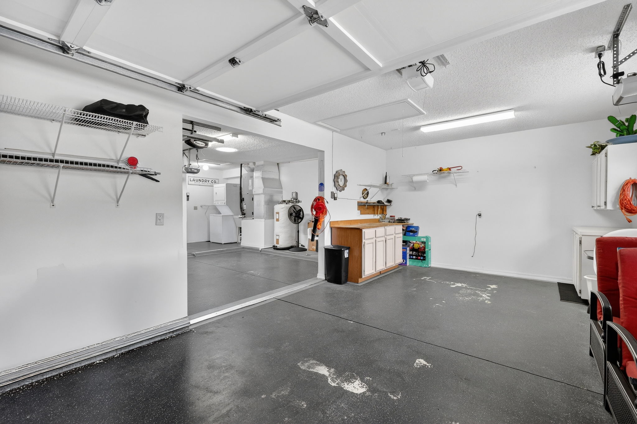 Oversized 26'x22' Two-Car Garage