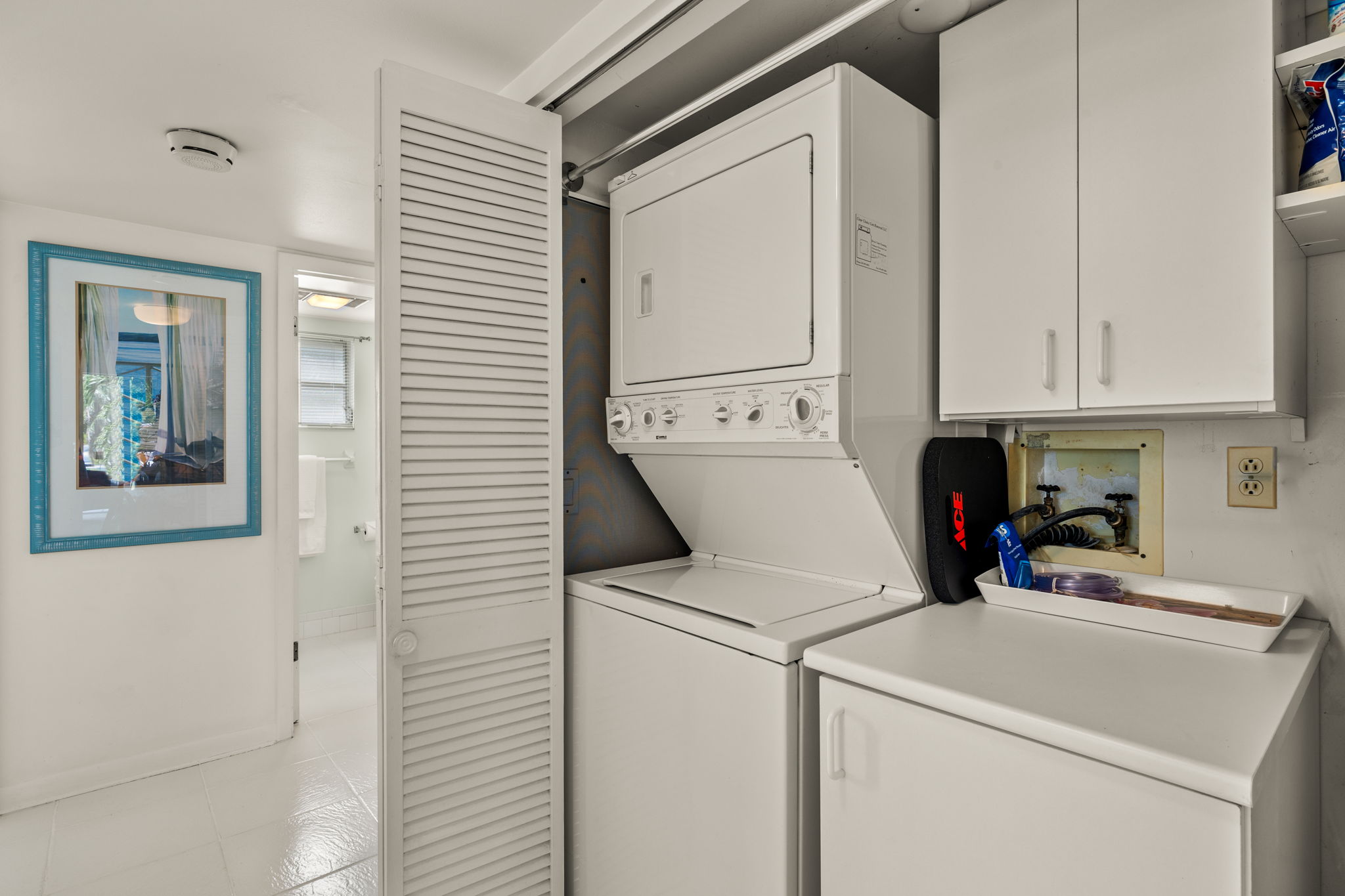 Laundry Room with storage