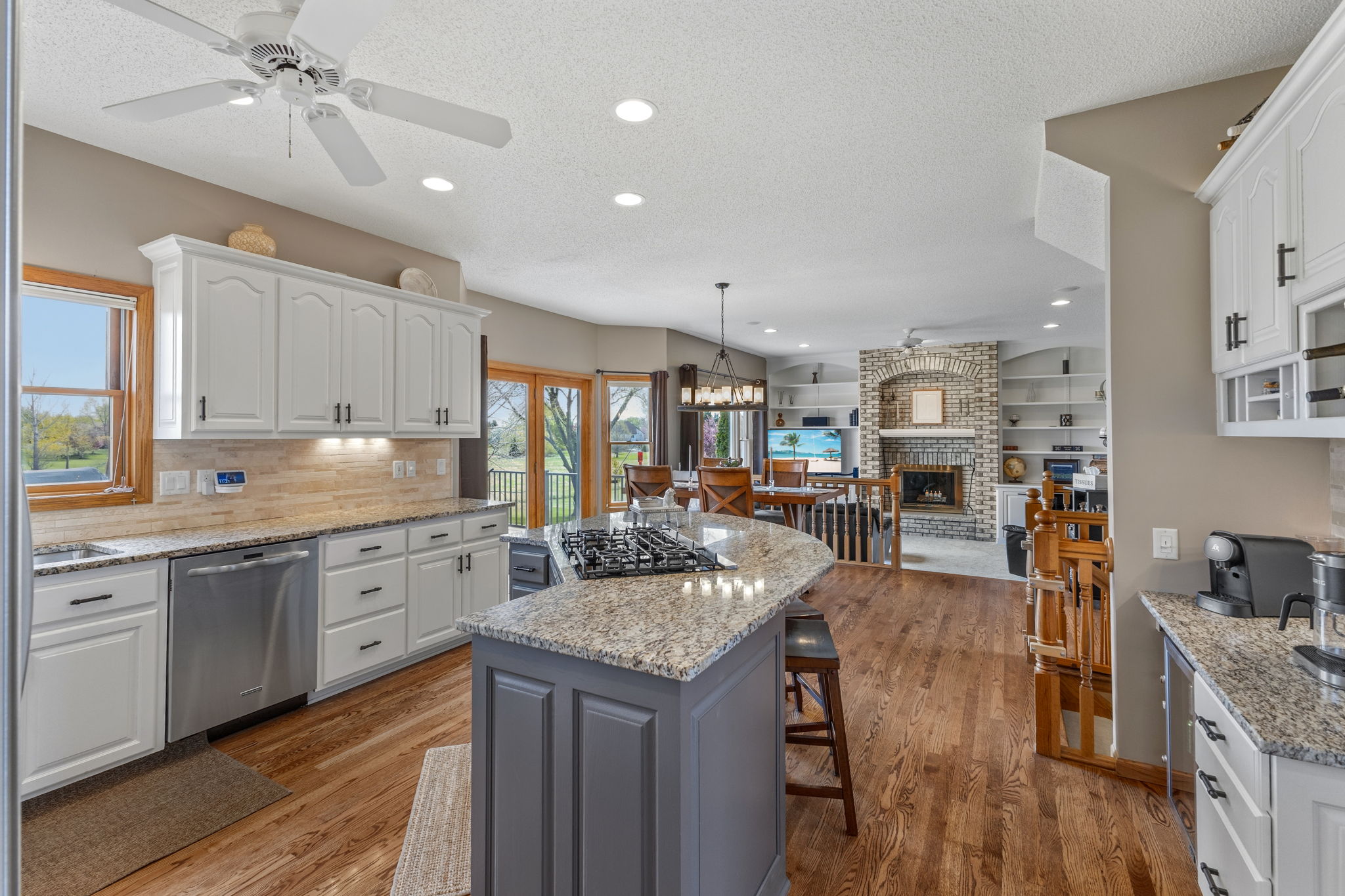 Granite Countertops & Tile backsplash