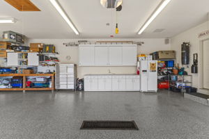 Not Included: 10 Ft of base garage cabinets with countertop