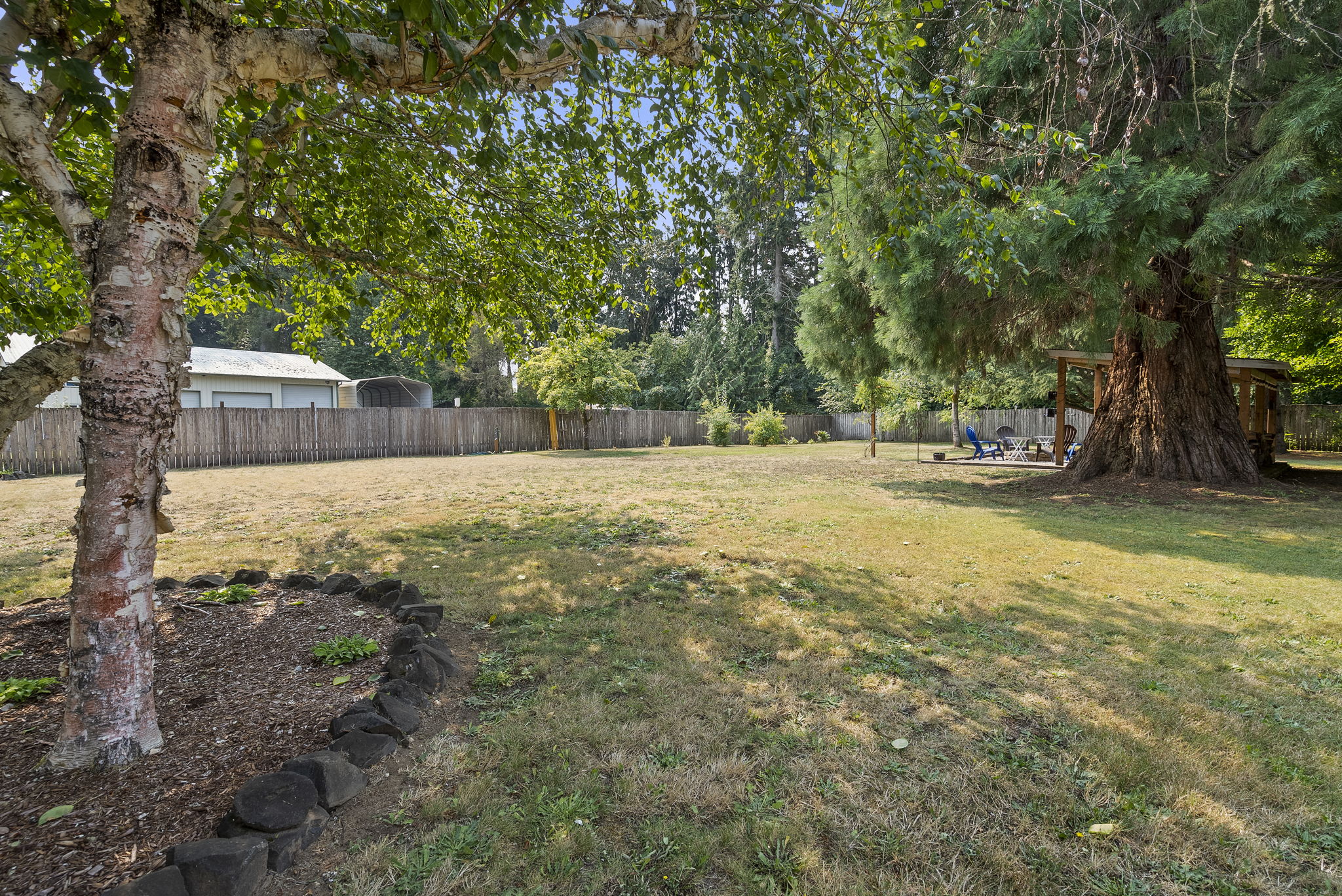 Privacy, and outdoor gathering spaces create your own backyard retreat.