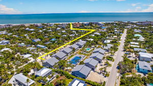 Aerial 4 -beach access