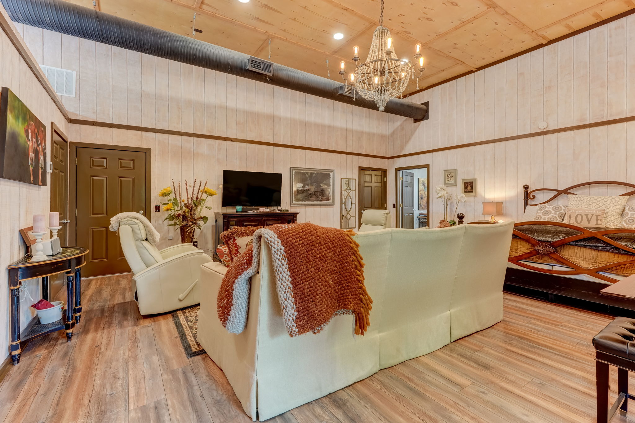 Living Room - Bedroom