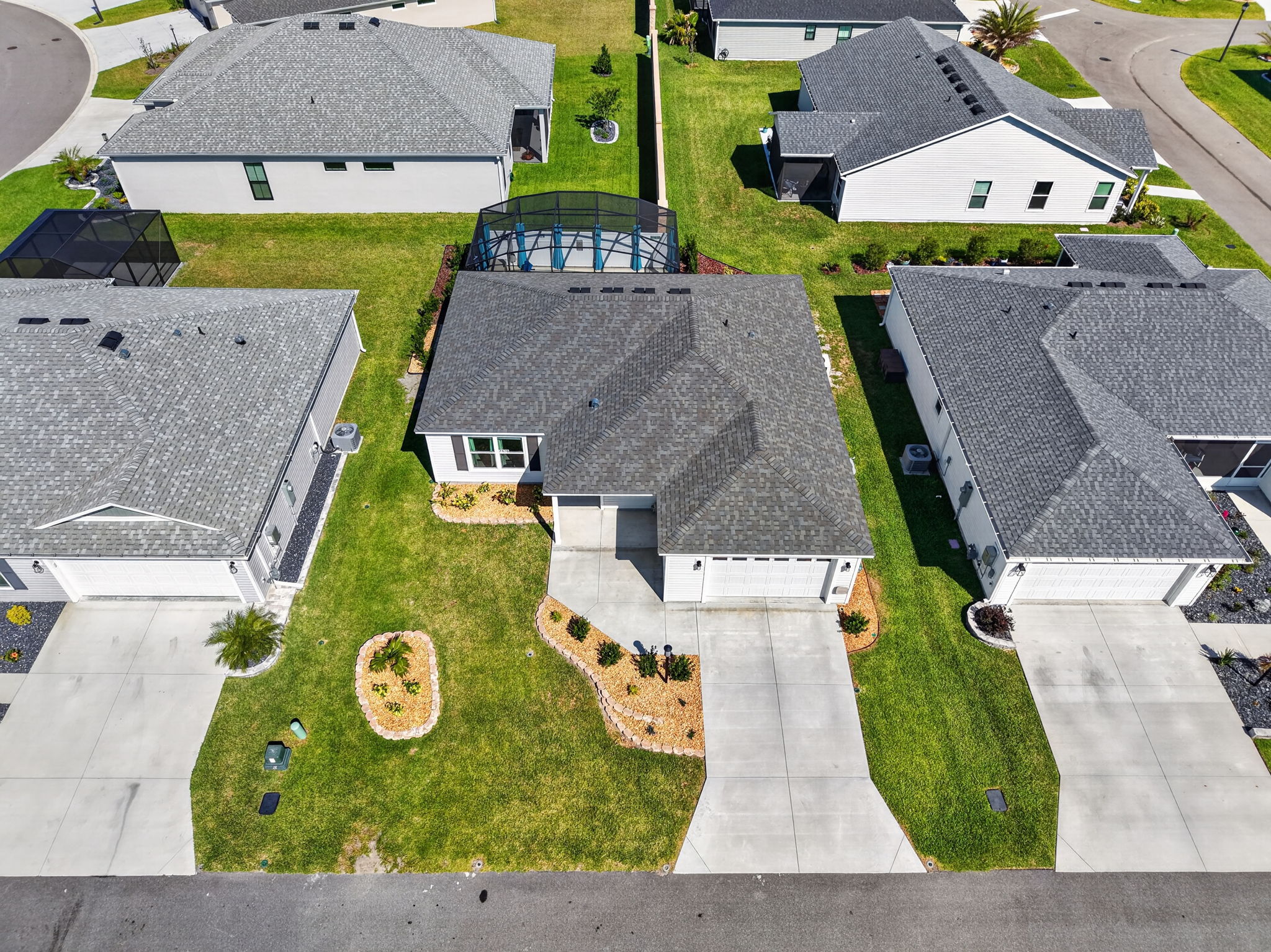 Aerial Front Elevation