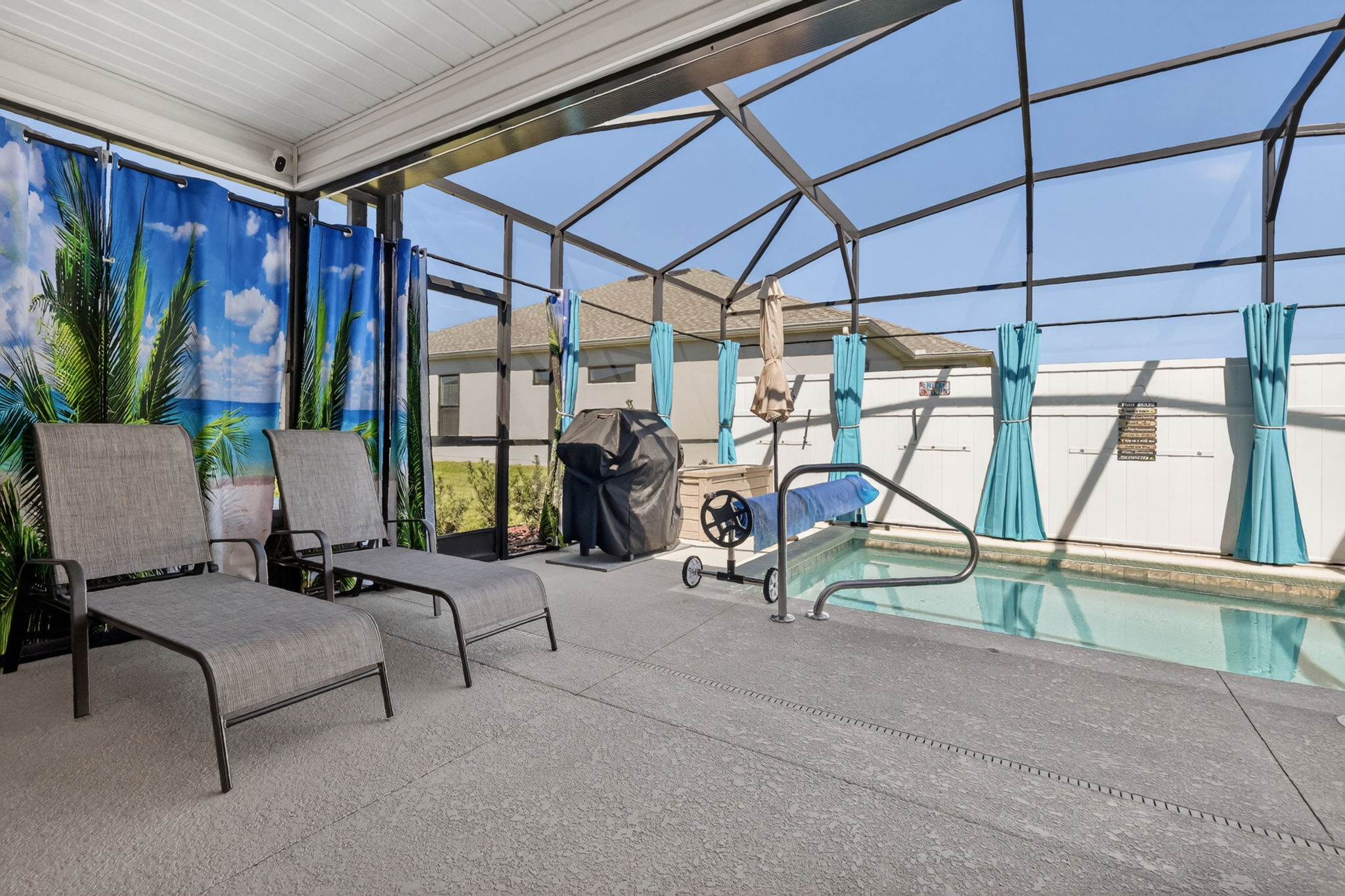 Lanai and Swimming Pool