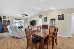 Dining and Living Rooms