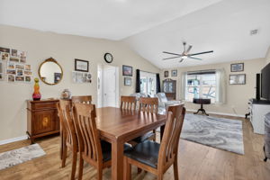 Dining and Living Rooms