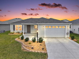 Twilight Front Elevation