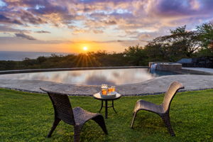 2 Pool Sunset
