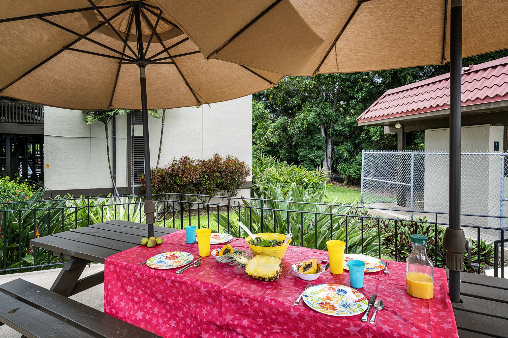 Poolside Dining