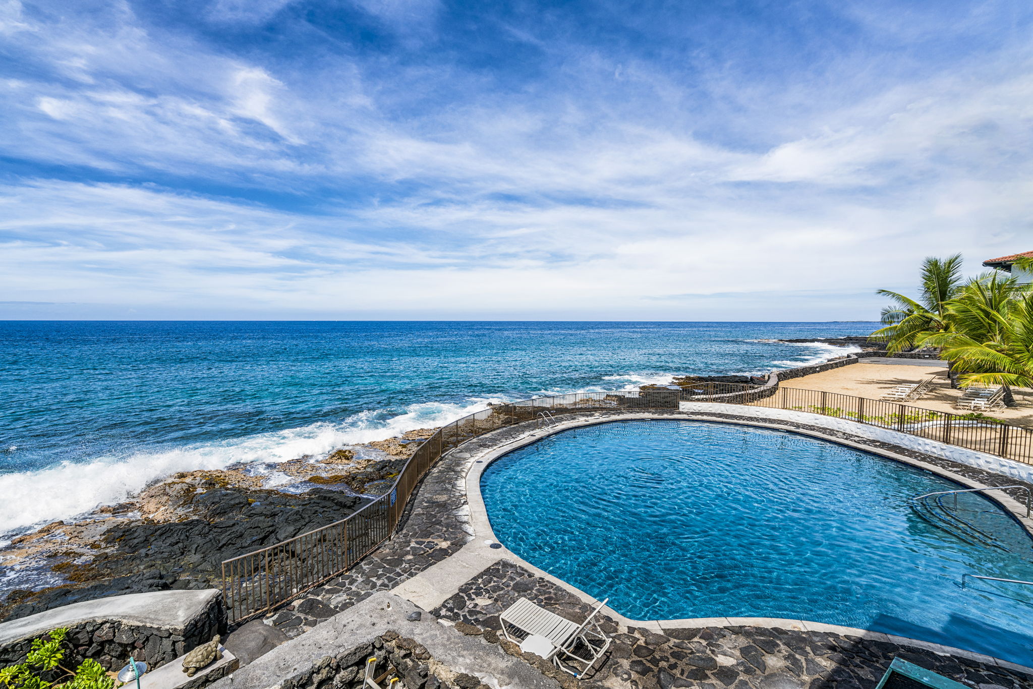 Salt Water Pool view