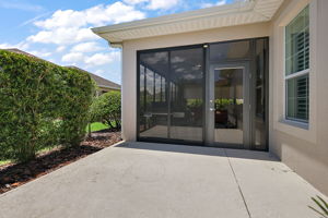 Rear Patio