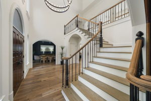 Two story foyer