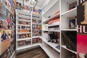 Huge walk in pantry