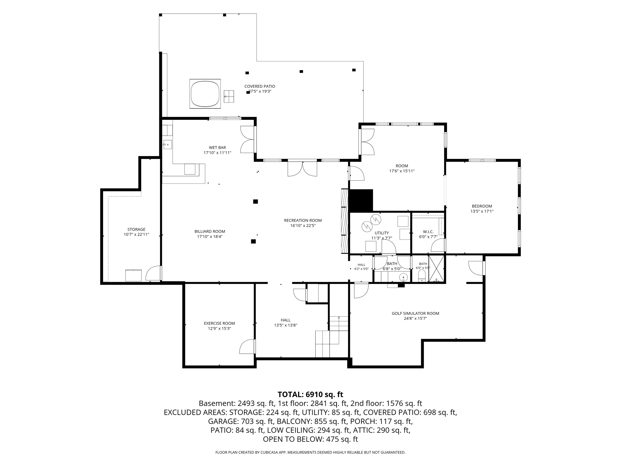 Terrace Level Floorplan