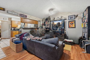 Unit B. Living room (virtually updated)