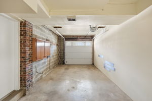 Attached Single Car Garage