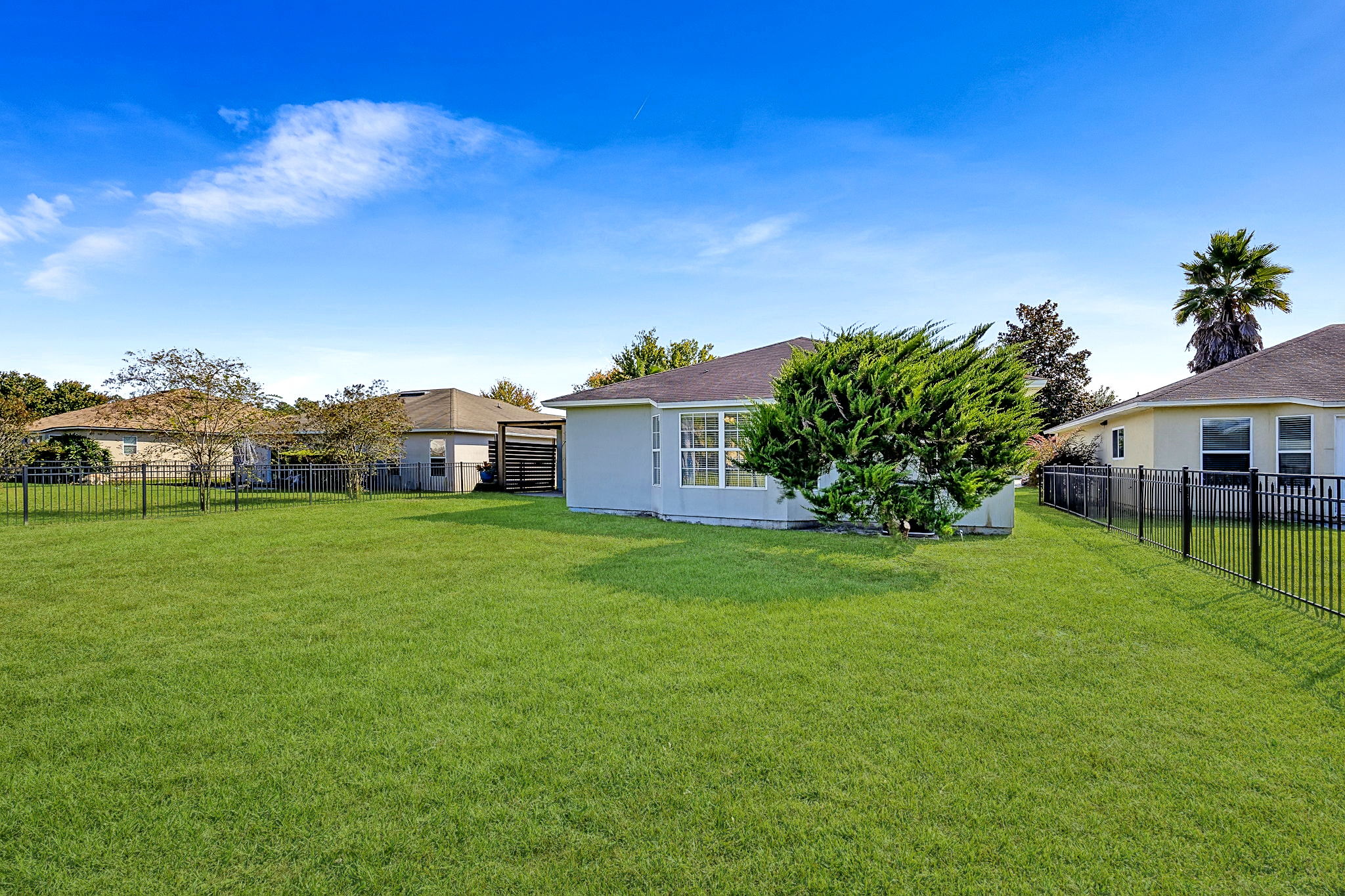 ... enjoy being a comfortable distance from next door neighbors