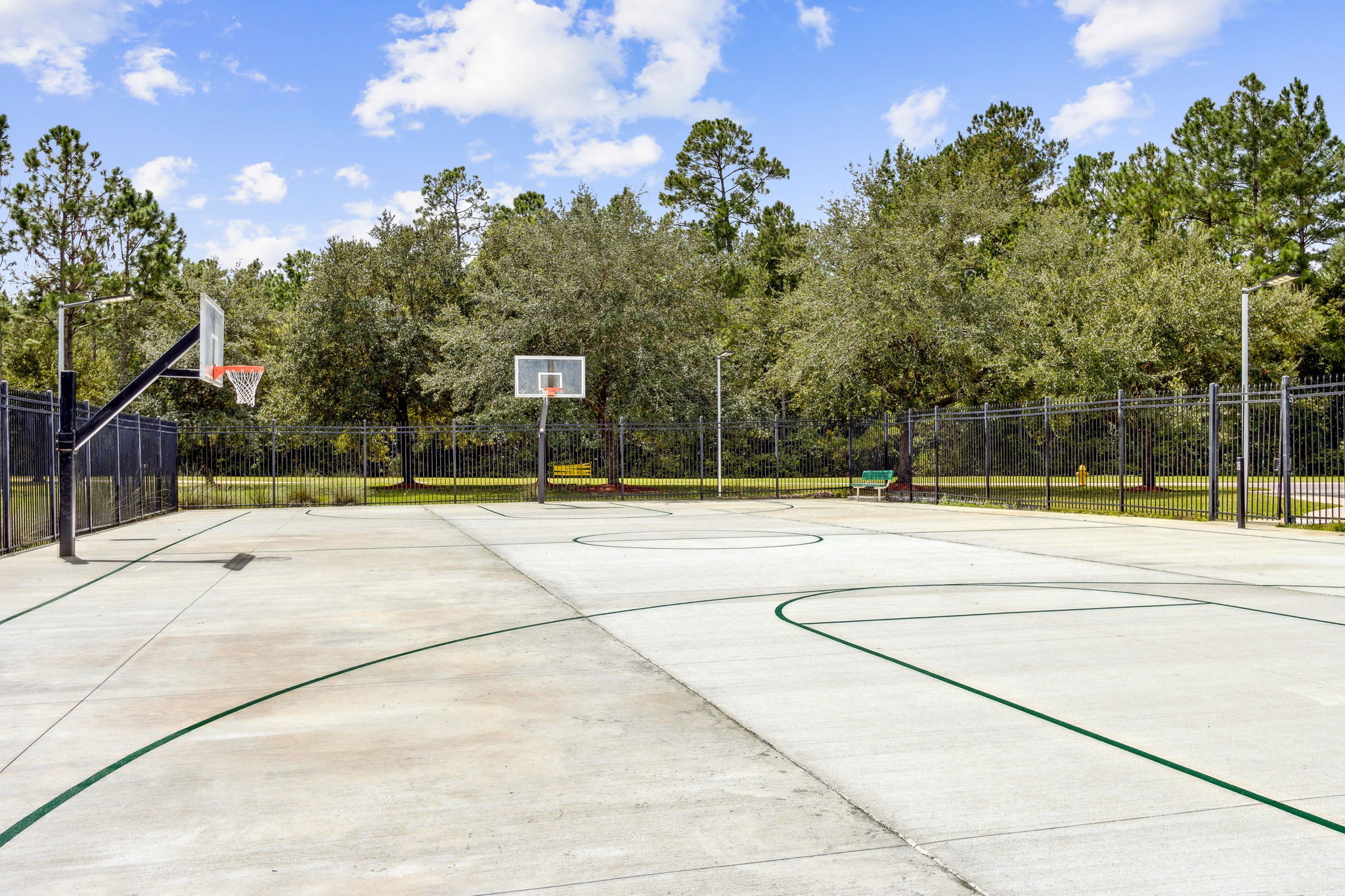 ... basketball courts