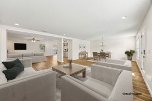 ... into an amazing open floor plan with all new LVP floors throughout the entire house. NO CARPET!