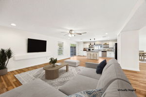 ... and the massive great/family room