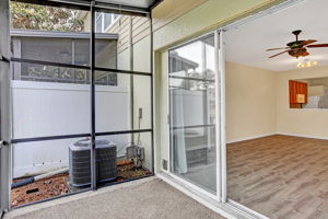 Screened in Back Porch