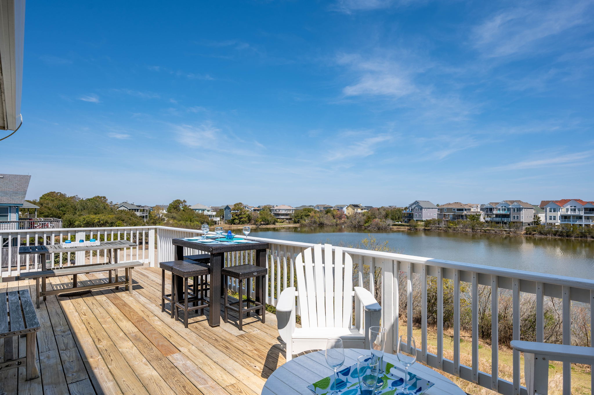 752 Lakeshore Ct | Top Level Dining Rear Deck