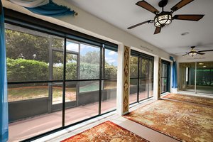 Enclosed Lanai with Extended Birdcage