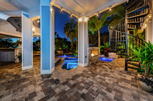 Patio and Hot Tub