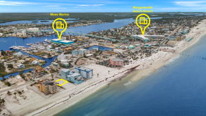 aerial (8) lot line with marker and labels