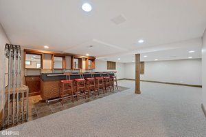 BASEMENT BAR WITH SEATING