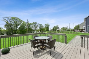 Deck and patio view