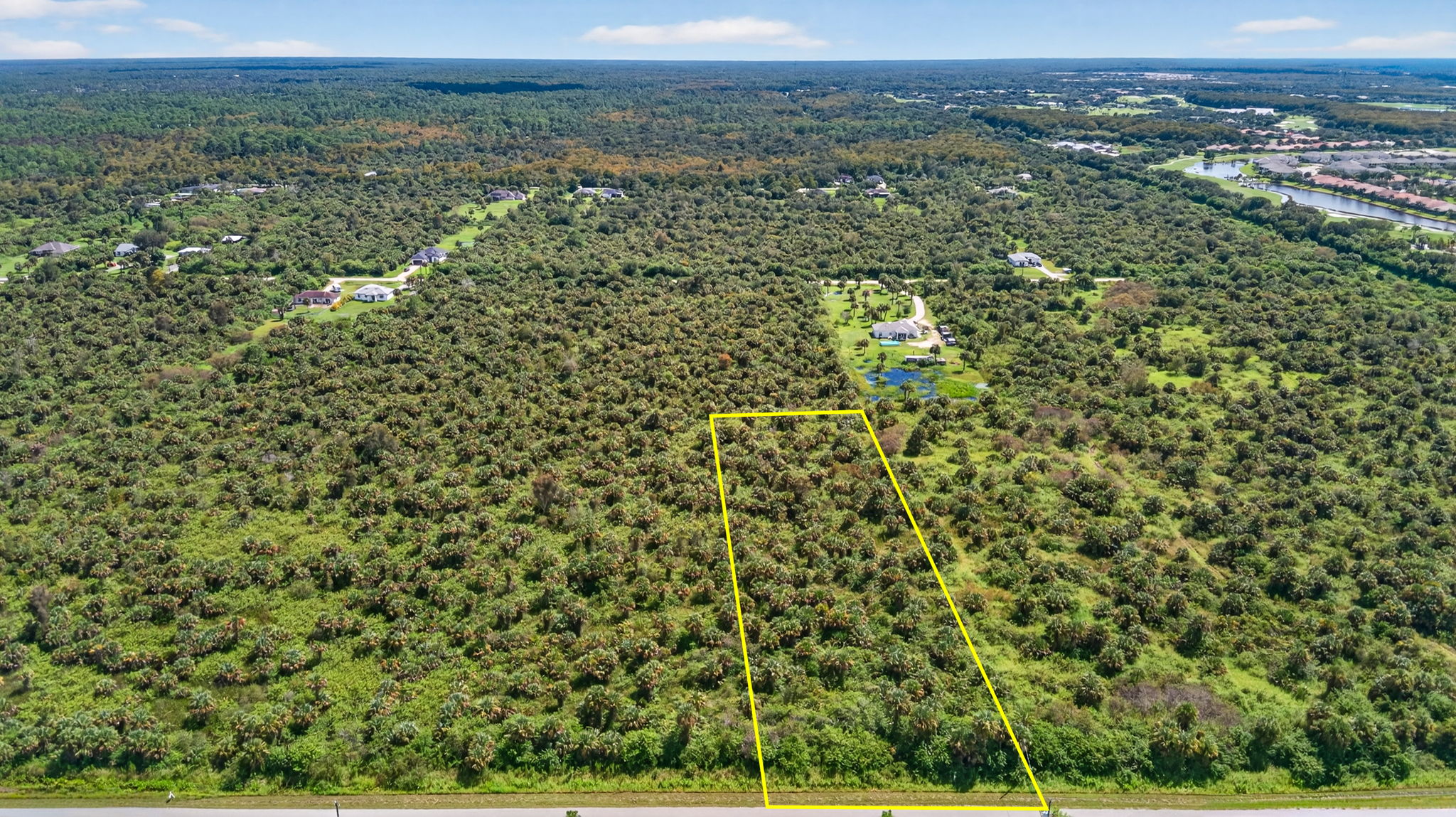 Aerial Front Exterior 1 - lot line