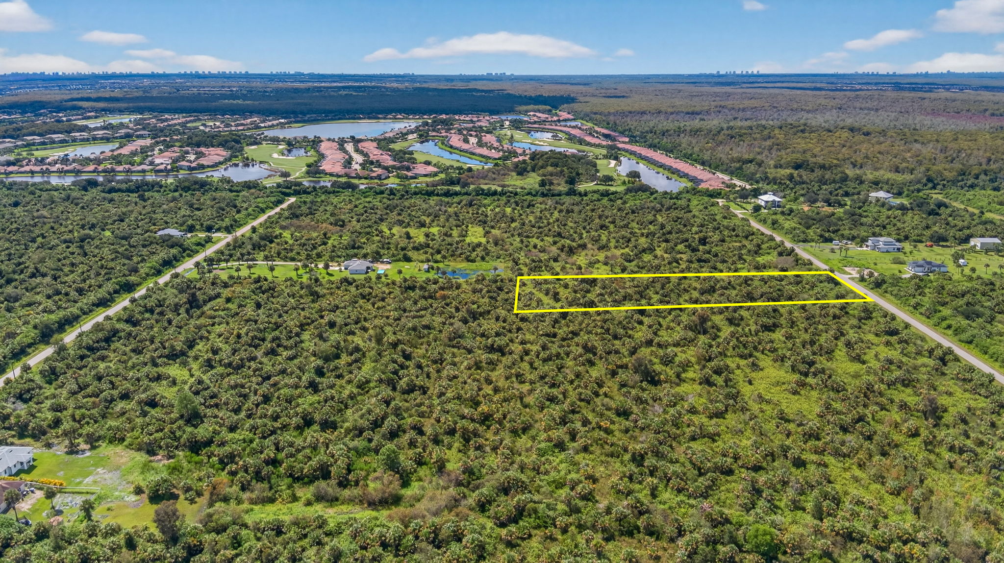 Aerial Side Exterior 2 - lot line