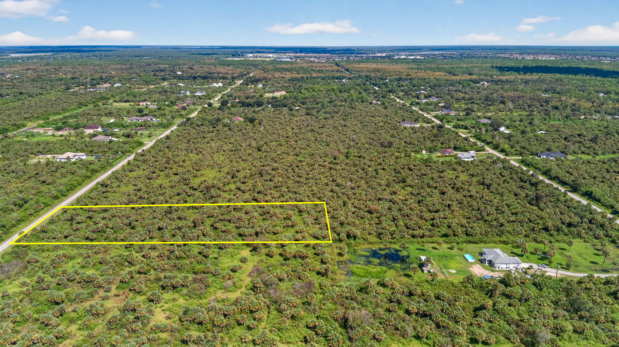 Aerial Side Exterior 1 - lot line