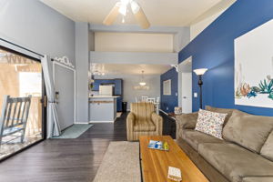 Living to dining and kitchen